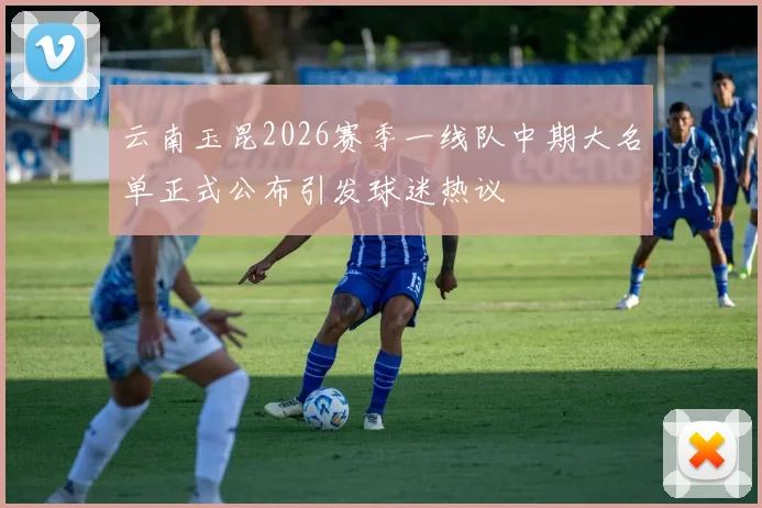 云南玉昆2026赛季一线队中期大名单正式公布引发球迷热议